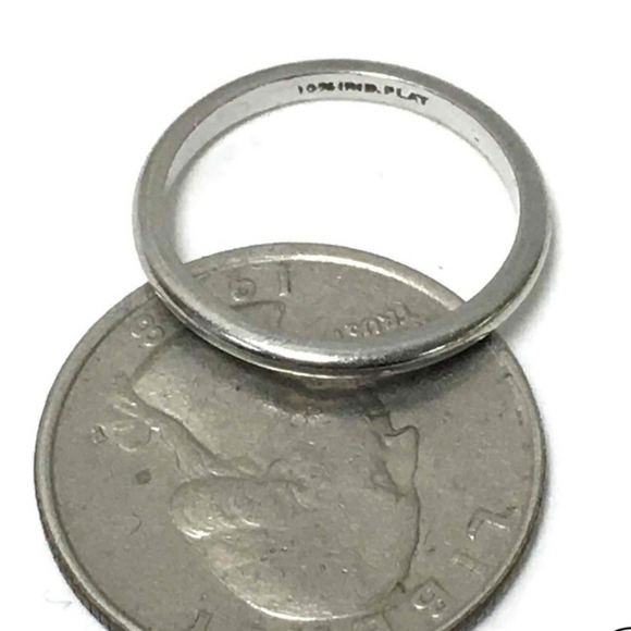 Vintage Platinum Ring Band - Picture 3 of 4